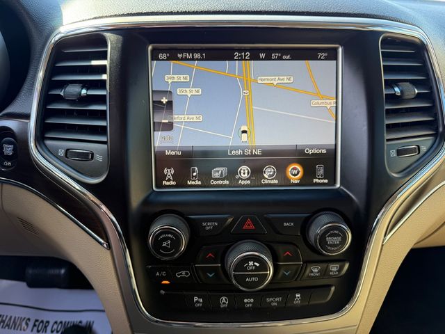 2017 Jeep GRAND CHEROKEE LIMITED 4x4 Navi Sunroof | Canton, Ohio | Ohio Auto Warehouse LLC 2017 Jeep GRAND CHEROKEE LIMITED 4x4 Navi Sunroof | Canton, Ohio | Ohio Auto Warehouse LLC