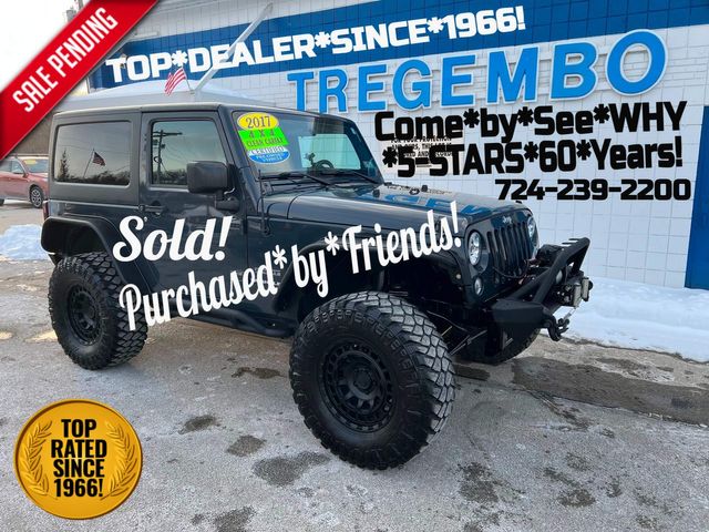 2017 Jeep Wrangler 4X4 Sport S | Bentleyville, Pennsylvania | Tregembo Motors in Bentleyville, Pennsylvania 15314