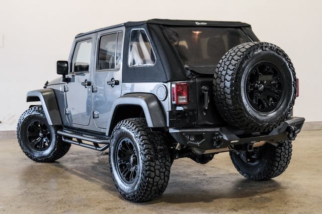 2017 Jeep Wrangler Unlimited Sport S 4X4, LIFTED,BUMPERS,WHEELS,65K | Carrollton, TX | Texas Vehicle Exchange