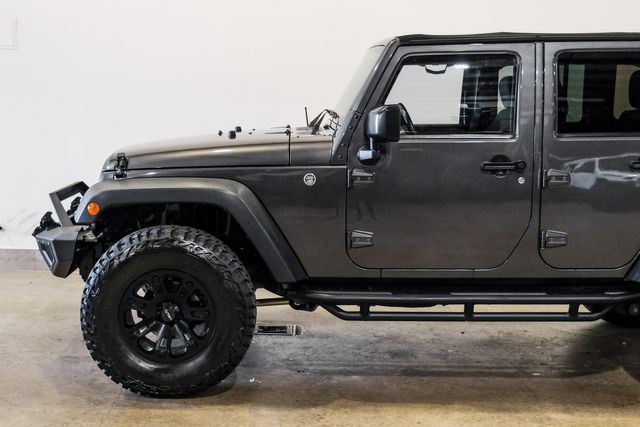 2017 Jeep Wrangler Unlimited Sport S 4X4, LIFTED,BUMPERS,WHEELS,65K | Carrollton, TX | Texas Vehicle Exchange