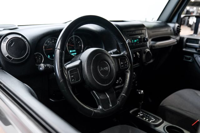 2017 Jeep Wrangler Unlimited Sport S 4X4, LIFTED,BUMPERS,WHEELS,65K | Carrollton, TX | Texas Vehicle Exchange