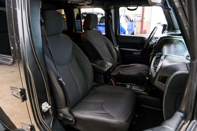 2017 Jeep Wrangler Unlimited Sport S 4X4, LIFTED,BUMPERS,WHEELS,65K | Carrollton, TX | Texas Vehicle Exchange