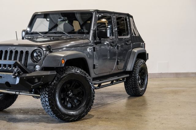 2017 Jeep Wrangler Unlimited Sport S 4X4, LIFTED,BUMPERS,WHEELS,65K | Carrollton, TX | Texas Vehicle Exchange