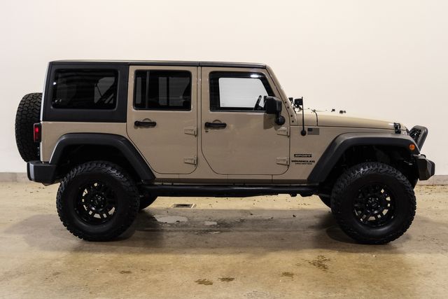 2017 Jeep Wrangler Unlimited Sport 4X4, HARDTOP, LIFTED, 37K MILES | Carrollton, TX | Texas Vehicle Exchange 2017 Jeep Wrangler Unlimited Sport 4X4, HARDTOP, LIFTED, 37K MILES | Carrollton, TX | Texas Vehicle Exchange