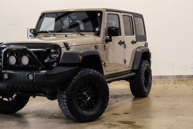 2017 Jeep Wrangler Unlimited Sport 4X4, HARDTOP, LIFTED, 37K MILES | Carrollton, TX | Texas Vehicle Exchange