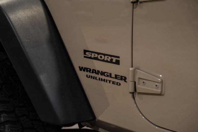 2017 Jeep Wrangler Unlimited Sport 4X4, HARDTOP, LIFTED, 37K MILES | Carrollton, TX | Texas Vehicle Exchange