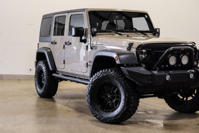 2017 Jeep Wrangler Unlimited Sport 4X4, HARDTOP, LIFTED, 37K MILES | Carrollton, TX | Texas Vehicle Exchange 2017 Jeep Wrangler Unlimited Sport 4X4, HARDTOP, LIFTED, 37K MILES | Carrollton, TX | Texas Vehicle Exchange