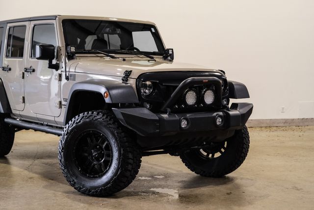 2017 Jeep Wrangler Unlimited Sport 4X4, HARDTOP, LIFTED, 37K MILES | Carrollton, TX | Texas Vehicle Exchange