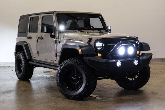 2017 Jeep Wrangler Unlimited Sport 4X4, HARDTOP, LIFTED, 37K MILES | Carrollton, TX | Texas Vehicle Exchange