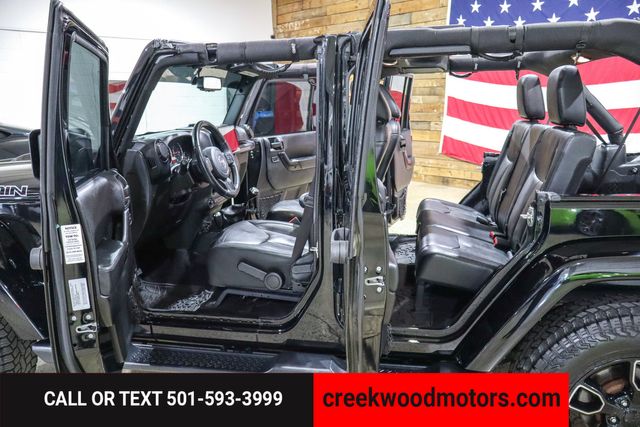 2017 Jeep Wrangler Unlimited Smoky Mountain 4x4 V6 Manual Hardtop Financing