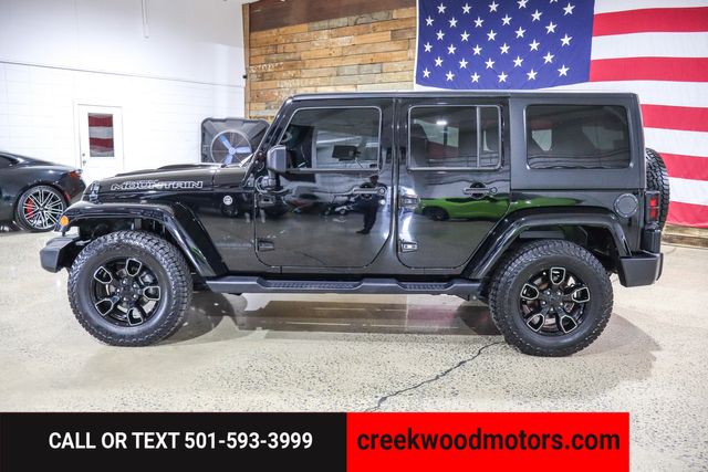 2017 Jeep Wrangler Unlimited Smoky Mountain 4x4 V6 Manual Hardtop Financing
