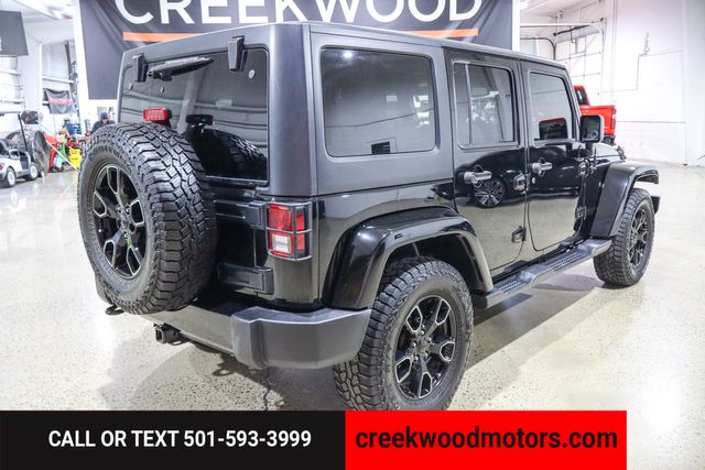 2017 Jeep Wrangler Unlimited Smoky Mountain 4x4 V6 Manual Hardtop Financing