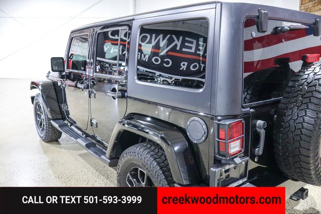 2017 Jeep Wrangler Unlimited Smoky Mountain 4x4 V6 Manual Hardtop Financing