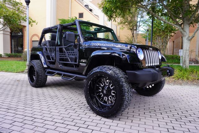 2017 Jeep WRANGLER UNLIMITED SAHARA CUSTOM LIFTED NAV LEATHER 22" | Tampa, FL | Florida Auto Sales Group 2017 Jeep WRANGLER UNLIMITED SAHARA CUSTOM LIFTED NAV LEATHER 22" | Tampa, FL | Florida Auto Sales Group