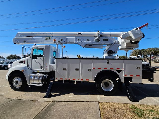 2017 Kenworth T370 ALTEC MATERIAL HANDLER ALTEC AA55 60FT REACH WITH JIB | Irving, TX | Pinnacle Trucks