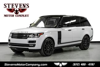 2017 Land Rover Range Rover Supercharged LWB Autobiography WheelPkg RearDVD | Dallas, TX | Stevens Motor Company LLC in Dallas, TX 75247