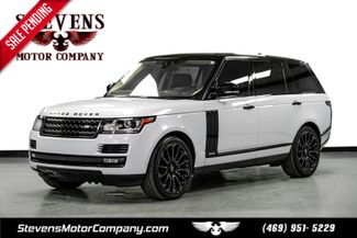 2017 Land Rover Range Rover Supercharged LWB Autobiography WheelPkg RearDVD | Dallas, TX | Stevens Motor Company LLC in Dallas, TX 75247
