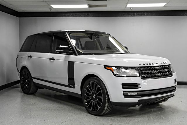 2017 Land Rover Range Rover Supercharged LWB Autobiography WheelPkg RearDVD | Dallas, TX | Stevens Motor Company LLC