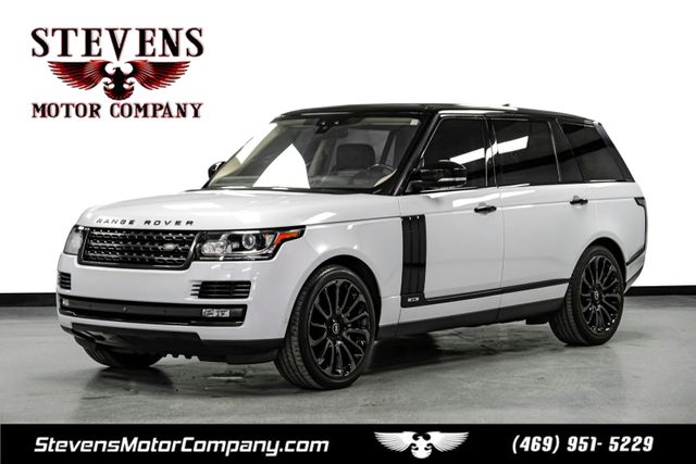 2017 Land Rover Range Rover Supercharged LWB Autobiography WheelPkg RearDVD | Dallas, TX | Stevens Motor Company LLC in Dallas, TX 75247