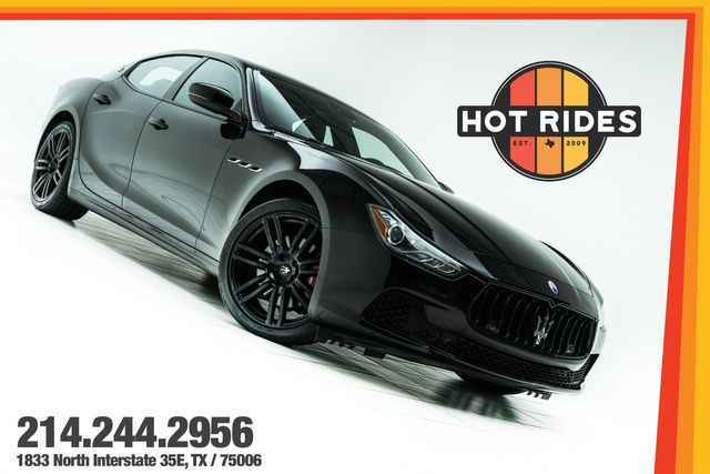 2017 Maserati Ghibli Nerissimo Edition 1 of 450 Produced | Carrollton, TX | Texas Hot Rides
