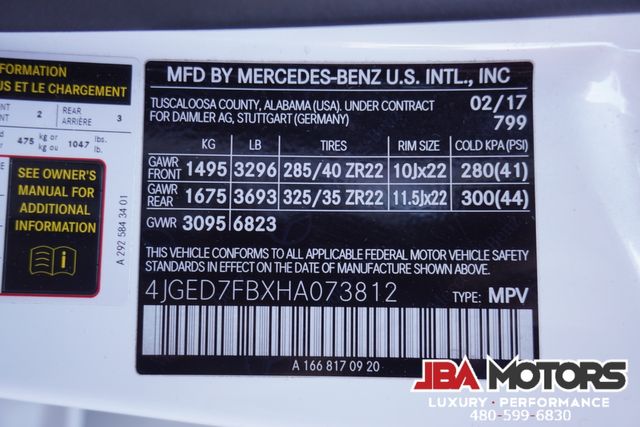 2017 Mercedes-Benz GLE 63s Coupe AMG GLE63 S Coupe GLE63s GLE 63 S P3 Pkg Rear DVD | MESA, AZ | JBA MOTORS 2017 Mercedes-Benz GLE 63s Coupe AMG GLE63 S Coupe GLE63s GLE 63 S P3 Pkg Rear DVD | MESA, AZ | JBA MOTORS