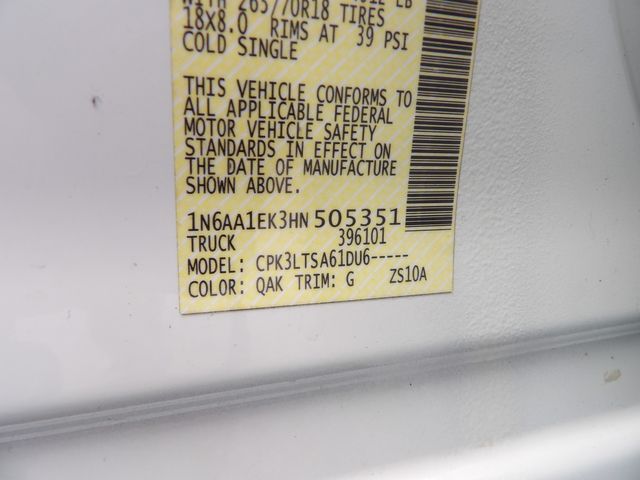 2017 Nissan Titan SV | Dalton, GA | Paniagua Auto Mall 