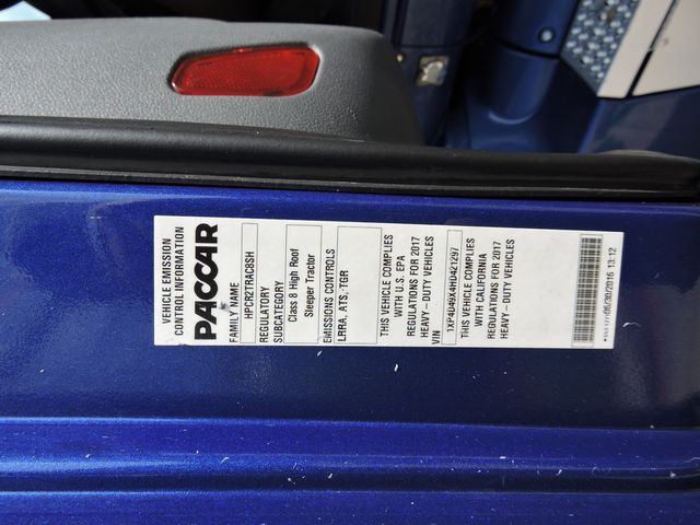 2017 Peterbilt 587 Sleeper