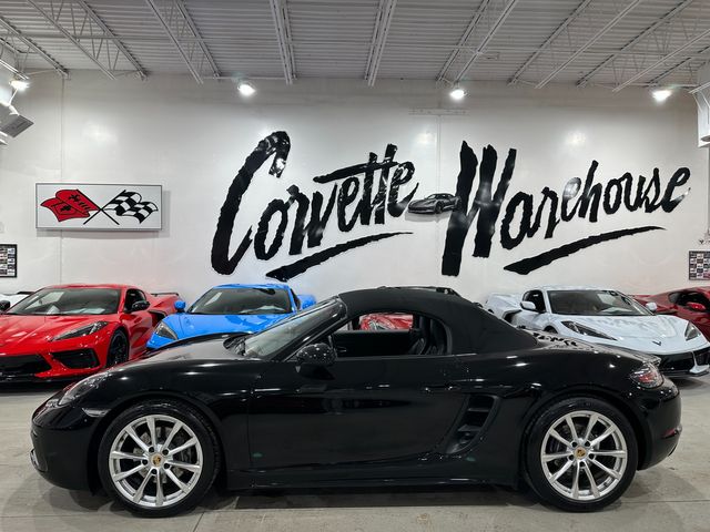 2017 Porsche 718 Boxster Roadster Premium, NAV, LC, 14WayPS, 19" S Bose 41k | Dallas, Texas | Corvette Warehouse 