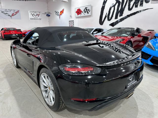 2017 Porsche 718 Boxster Roadster Premium, NAV, LC, 14WayPS, 19" S Bose 41k | Dallas, Texas | Corvette Warehouse 