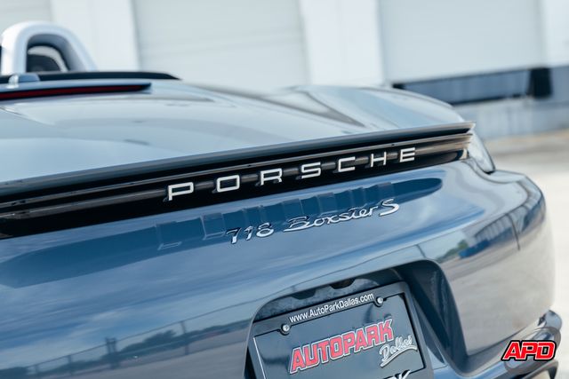 2017 Porsche 718 Boxster S