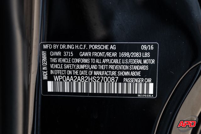 2017 Porsche 718 Cayman Modified 2017 Porsche 718 Cayman Modified