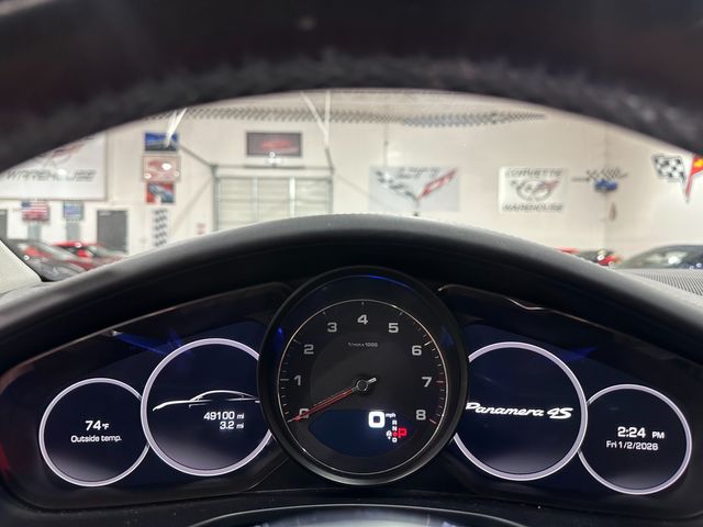 2017 Porsche Panamera 4S AWD Sport, Premium, TT's, Cruise, $26k Options | Dallas, Texas | Corvette Warehouse 