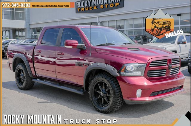 2017 Ram 1500 Sport PREMIUM CREW CAB 4X4 / CLEAN CARFAX / LOADED | Austin, TX | Rocky Mountain Truck Stop Austin