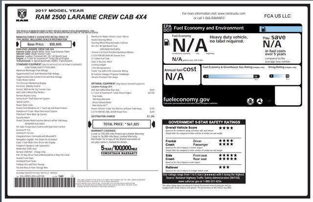 2017 Ram 2500 Laramie | New York, NY | Spincar Demo Account