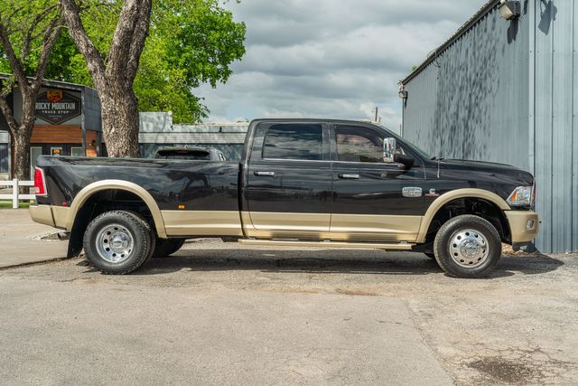 2017 Ram 3500 Laramie Longhorn Crew Cab Long Box 4x4 AISIN TRANS | Austin, TX | Rocky Mountain Truck Stop Austin