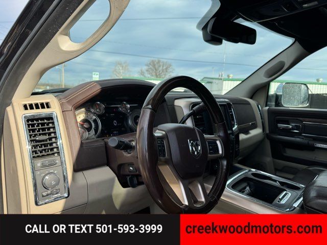 2017 Ram 3500 Laramie Longhorn 4x4 Cummins Diesel Long Bed Black