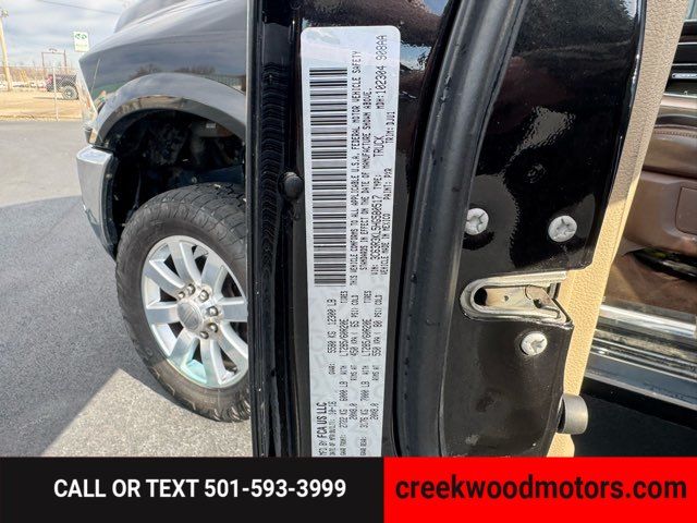 2017 Ram 3500 Laramie Longhorn 4x4 Cummins Diesel Long Bed Black