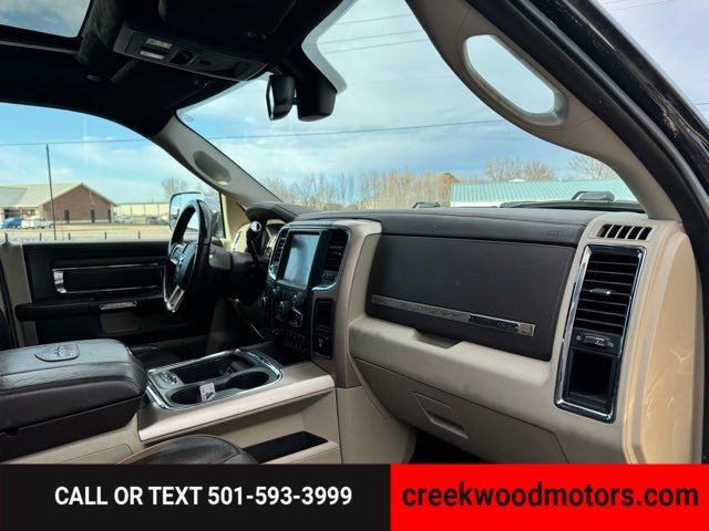 2017 Ram 3500 Laramie Longhorn 4x4 Cummins Diesel Long Bed Black