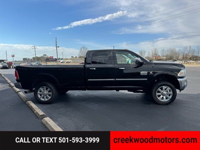 2017 Ram 3500 Laramie Longhorn 4x4 Cummins Diesel Long Bed Black
