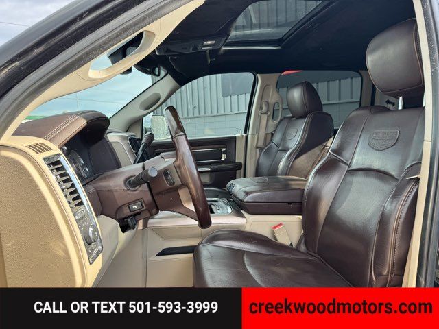 2017 Ram 3500 Laramie Longhorn 4x4 Cummins Diesel Long Bed Black