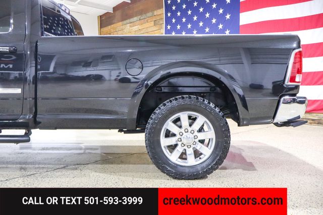 2017 Ram 3500 Laramie Longhorn 4x4 Cummins Diesel Long Bed Black 2017 Ram 3500 Laramie Longhorn 4x4 Cummins Diesel Long Bed Black