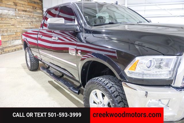 2017 Ram 3500 Laramie Longhorn 4x4 Cummins Diesel Long Bed Black 2017 Ram 3500 Laramie Longhorn 4x4 Cummins Diesel Long Bed Black