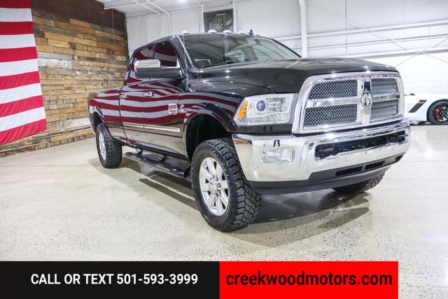 2017 Ram 3500 Laramie Longhorn 4x4 Cummins Diesel Long Bed Black 2017 Ram 3500 Laramie Longhorn 4x4 Cummins Diesel Long Bed Black