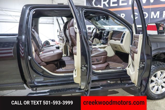 2017 Ram 3500 Laramie Longhorn 4x4 Cummins Diesel Long Bed Black