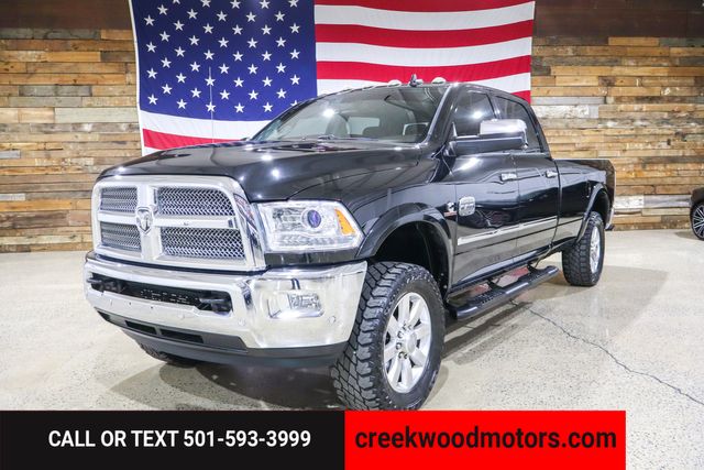 2017 Ram 3500 Laramie Longhorn 4x4 Cummins Diesel Long Bed Black in Searcy, AR 72143