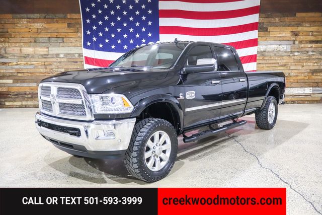2017 Ram 3500 Laramie Longhorn 4x4 Cummins Diesel Long Bed Black 2017 Ram 3500 Laramie Longhorn 4x4 Cummins Diesel Long Bed Black