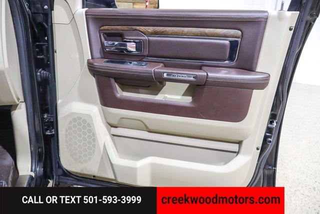 2017 Ram 3500 Laramie Longhorn 4x4 Cummins Diesel Long Bed Black