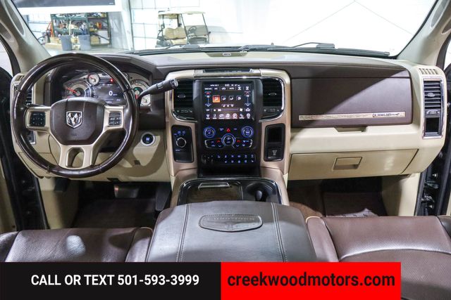 2017 Ram 3500 Laramie Longhorn 4x4 Cummins Diesel Long Bed Black