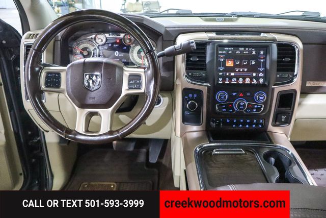 2017 Ram 3500 Laramie Longhorn 4x4 Cummins Diesel Long Bed Black