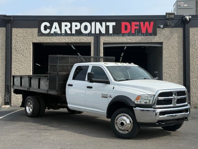 2017 RAM  5500 DUALLY 6.7L DIESEL FLAT BED AISIN  84'' C/A 4X2 139K